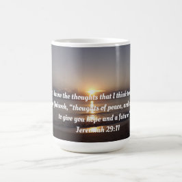 Jeremiah 29:11 Koffie Mok