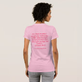 Jeremiah 29:11 Kruis T-shirt (Achterkant volledig)