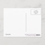 Jeremiah 29:11 Lilacs Briefkaart (Achterkant)