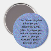 jeremiah 29-11 magneet (Voorkant / Achterkant)