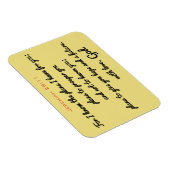 Jeremiah 29:11 Magnet Magneet (Rechterzijde)