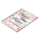 Jeremiah 29:11 Manuscript: GraphicLoveShop Notitieboek (Linkerzijde)