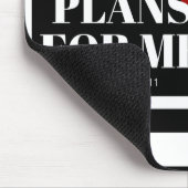 Jeremiah 29:11 Mousepad Muismat (Hoek)