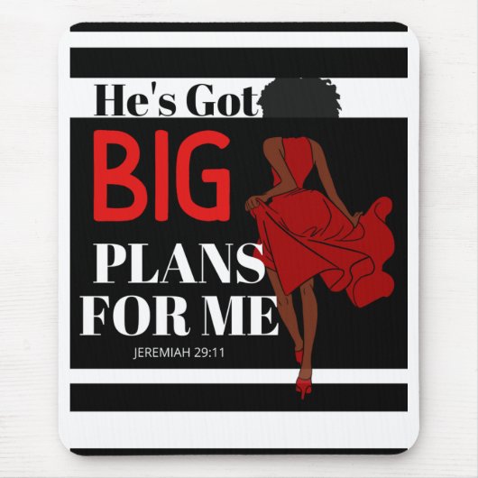 Jeremiah 29:11 Mousepad Muismat (Voorkant)