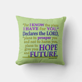 Jeremiah 29:11 Pillow Kussen