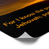 Jeremiah 29:11 Poster (Hoek)