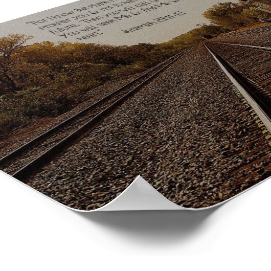 Jeremiah 29:11 Poster (Hoek)