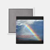 Jeremiah 29:11 Rainbow Magneet (Voorkant / Achterkant)