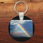 Jeremiah 29:11 Rainbow Sleutelhanger (Voorkant)