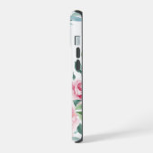 Jeremiah 29:11 Roze Rose Personaliseren iPhone 15 Case (Linkerkant)