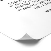 Jeremiah 29:11 Roze Rose Personaliseren Poster (Hoek)