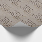 Jeremiah 29:11 Scripture Gift Cadeaupapier (Hoek)