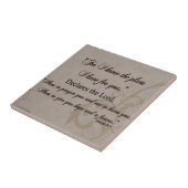 Jeremiah 29:11 Scripture Gift Tegeltje (Zijkant)