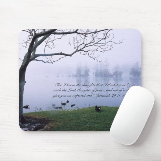 Jeremiah 29:11 Scripture Mousepad Muismat (Met muis)