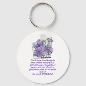 Jeremiah 29:11 sleutelhanger (Voorkant)