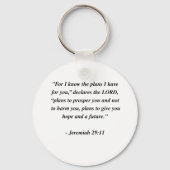 JEREMIAH 29:11 SLEUTELHANGER (Voorkant)