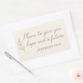 Jeremiah 29:11 Sticker (Envelop)