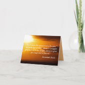 Jeremiah 29:11 Stimulering Kaart (Voorkant)