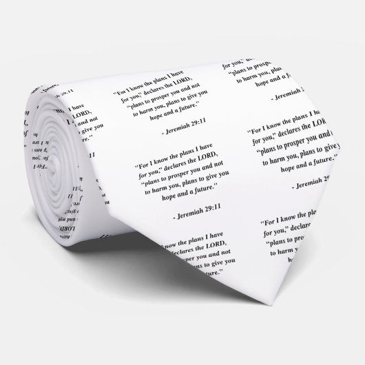 JEREMIAH 29:11 STROPDAS (Opgerold)