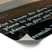 Jeremiah 29:11 Sunrise Poster (Hoek)