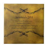 Jeremiah 29:11 tegeltje (Voorkant)