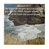 Jeremiah 29:11 Tile Tegeltje (Voorkant)