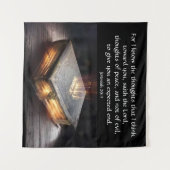 Jeremiah 29:11 wandkleed (Voorkant (horizontaal))