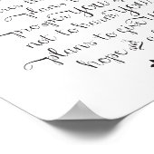 Jeremiah 29:11 Want ik ken de bijbelversie van de  Poster (Hoek)