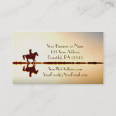 Jeremiah 29:11 Want ik ken de plannen die ik heb,  Visitekaartje (Achterkant)