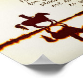 Jeremiah 29:11 Want ik ken de plannen die ik voor  Poster (Hoek)