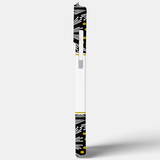 Jeremiah 29:11 Zwart & Goud Abstract Case-Mate iPhone Case (Achterkant / Links)