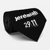 Jeremiah 29:11Hoogste Stropdassen van de Kwaliteit (Opgerold)