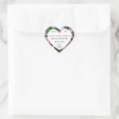 Jeremiah 29:13 hart sticker (Tas)