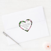 Jeremiah 29:13 hart sticker (Envelop)