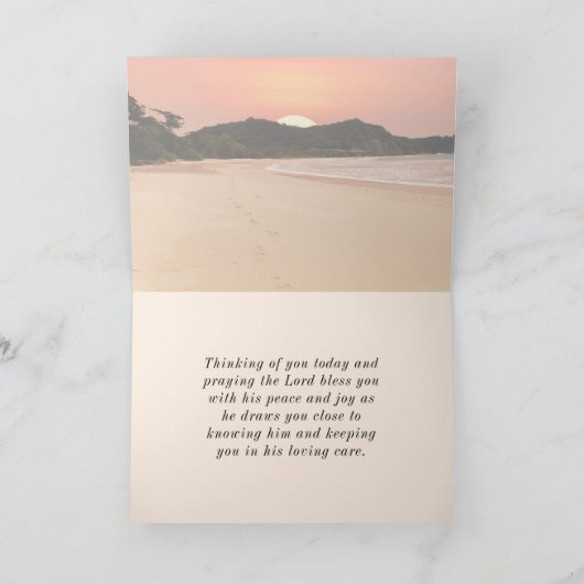 Jeremiah 29:13 Zoek me met Al Uw Heart Bijbel Kaart (Binnen)