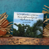 Jeremiah 29:13 Zoekt en vindt God Fotoplaat (Zijkant)