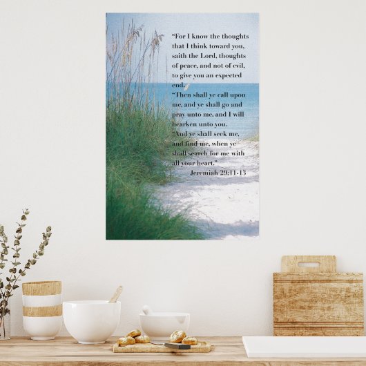 Jeremiah 29A Poster (Keuken)