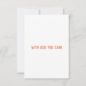 Jeremiah 31:13 KJV Bijbel Verse Pic Flat Greeting Kaart (Achterkant)