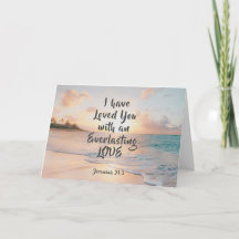 Jeremiah 31:3 Ik ben dol op je Bijbelse Sunset