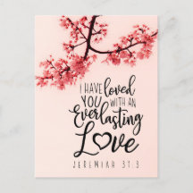 Jeremiah 31:3 Ik ben dol op jullie bijbelse