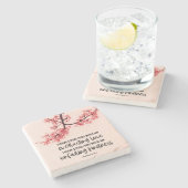 Jeremiah 31:3 Ik ben dol op jullie bijbelse Stenen Onderzetter (Zijkant)