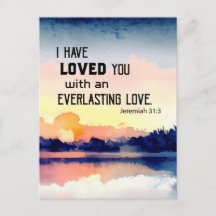 Jeremiah 31:3 Ik heb van je gehouden Bijbelse Vers