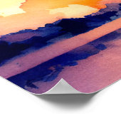 Jeremiah 31:3 Ik heb van je gehouden Bijbelse Vers Poster (Hoek)