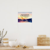 Jeremiah 31:3 Ik heb van je gehouden Bijbelse Vers Poster (Keuken)