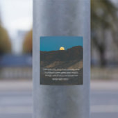 Jeremiah 33:3 KJV Sticker Desert Faith Collection