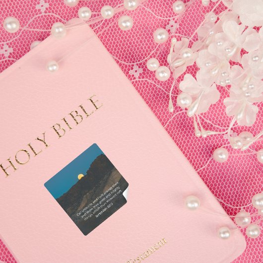 Jeremiah 33:3 KJV Sticker Desert Faith Collection