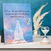 Jeremiah 33:3 Plaque Fotoplaat (Zijkant)