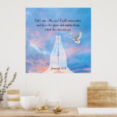 Jeremiah 33:3 Poster (Keuken)