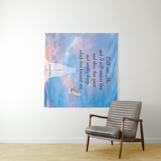 Jeremiah 33:3 wandkleed (In Situ (horizontaal))