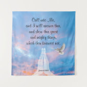 Jeremiah 33:3 wandkleed (Voorkant)